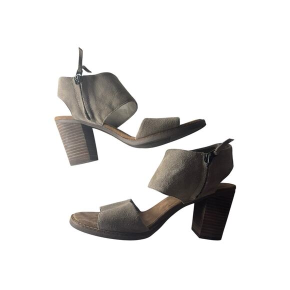 New Toms Majorca Cutout Womens Sandal 8.5W Wide Neutral Comfort Arch Support - Picture 2 of 10